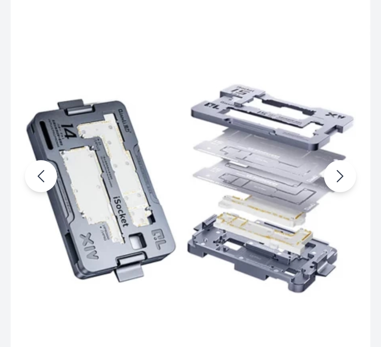 QianLi iSocket Series 8-in-1 Motherboard Layered Test Stand for iPhone 14  Series