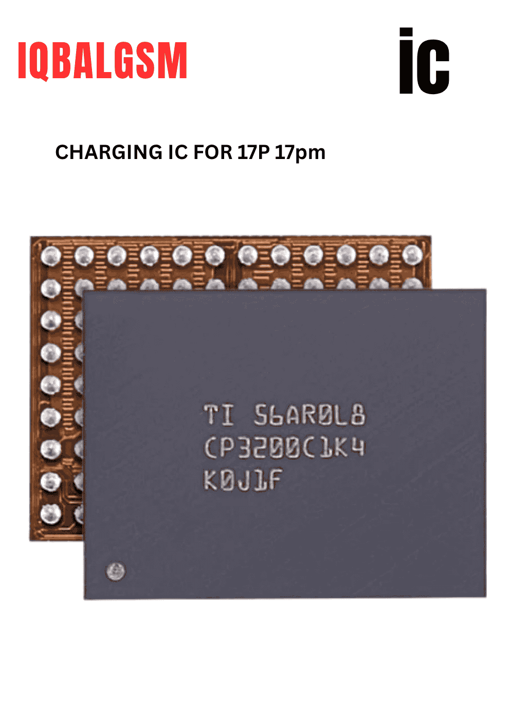 CP3200C1K4 Charging IC for iPhone 17 Pro / 17 Pro Max