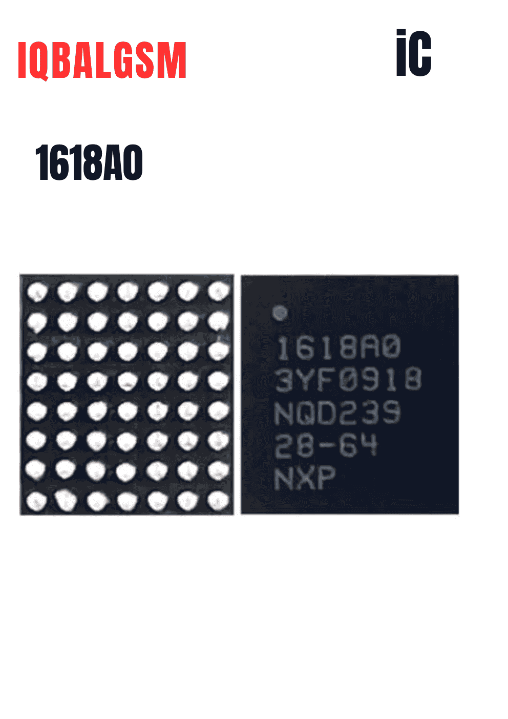1618A0 USB Tristar Charging IC For iPhone 14 14 Pro 14 Pro Max 14 Plus