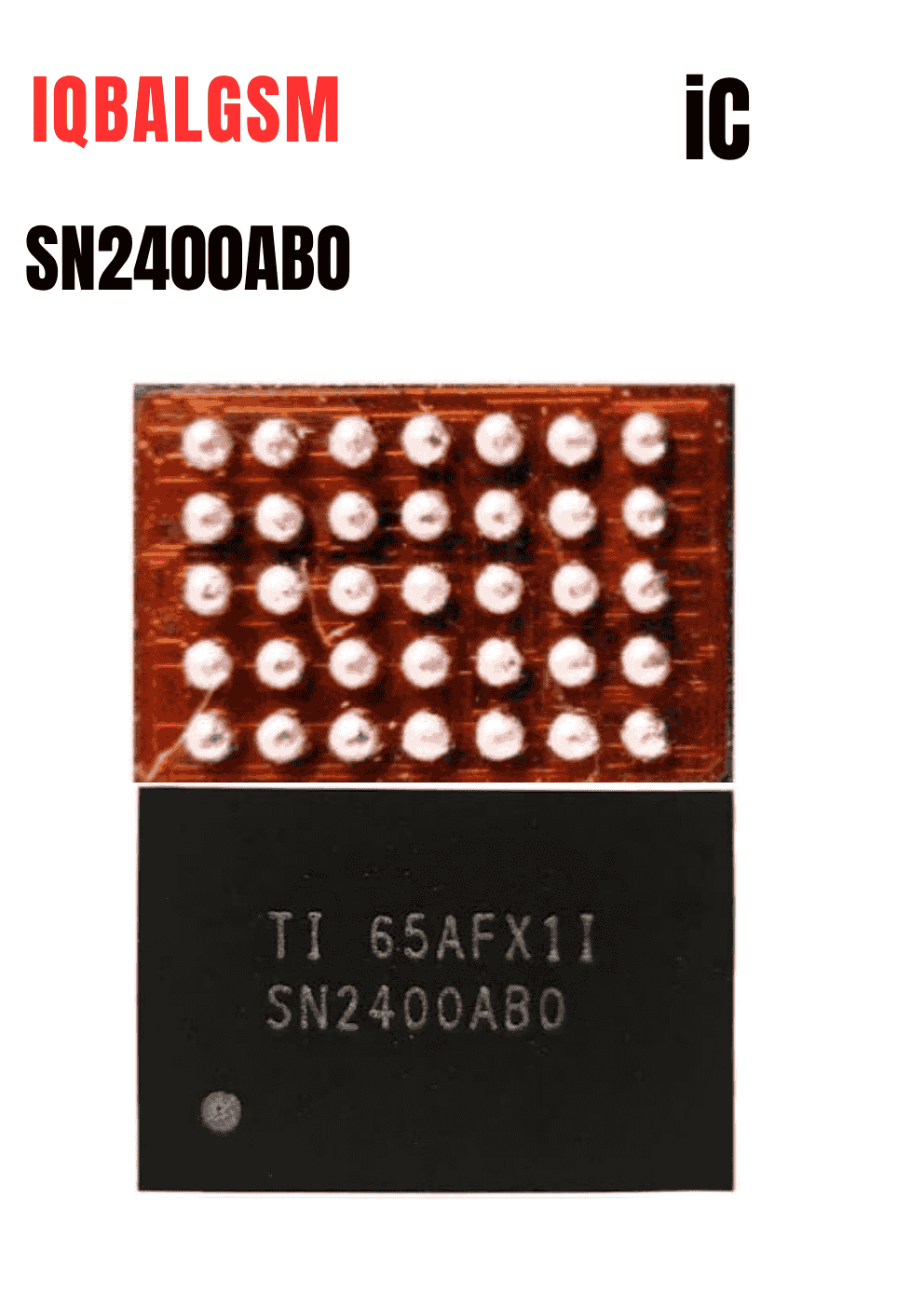 Charging and USB IC SN2400AB0 U2300 / U2101 35pin Tigris for iPhone SE / 6S / 6S Plus / 7