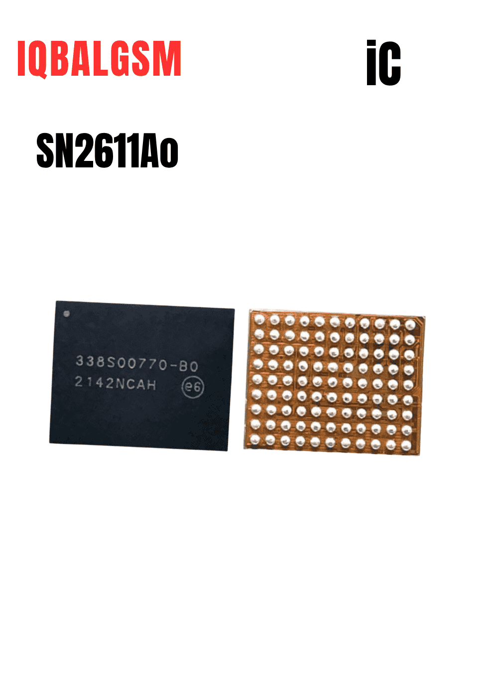 338S00770-B0 USB C Battery Charging IC Chip iPhone 13 Mini 13 13 Pro Max No Char