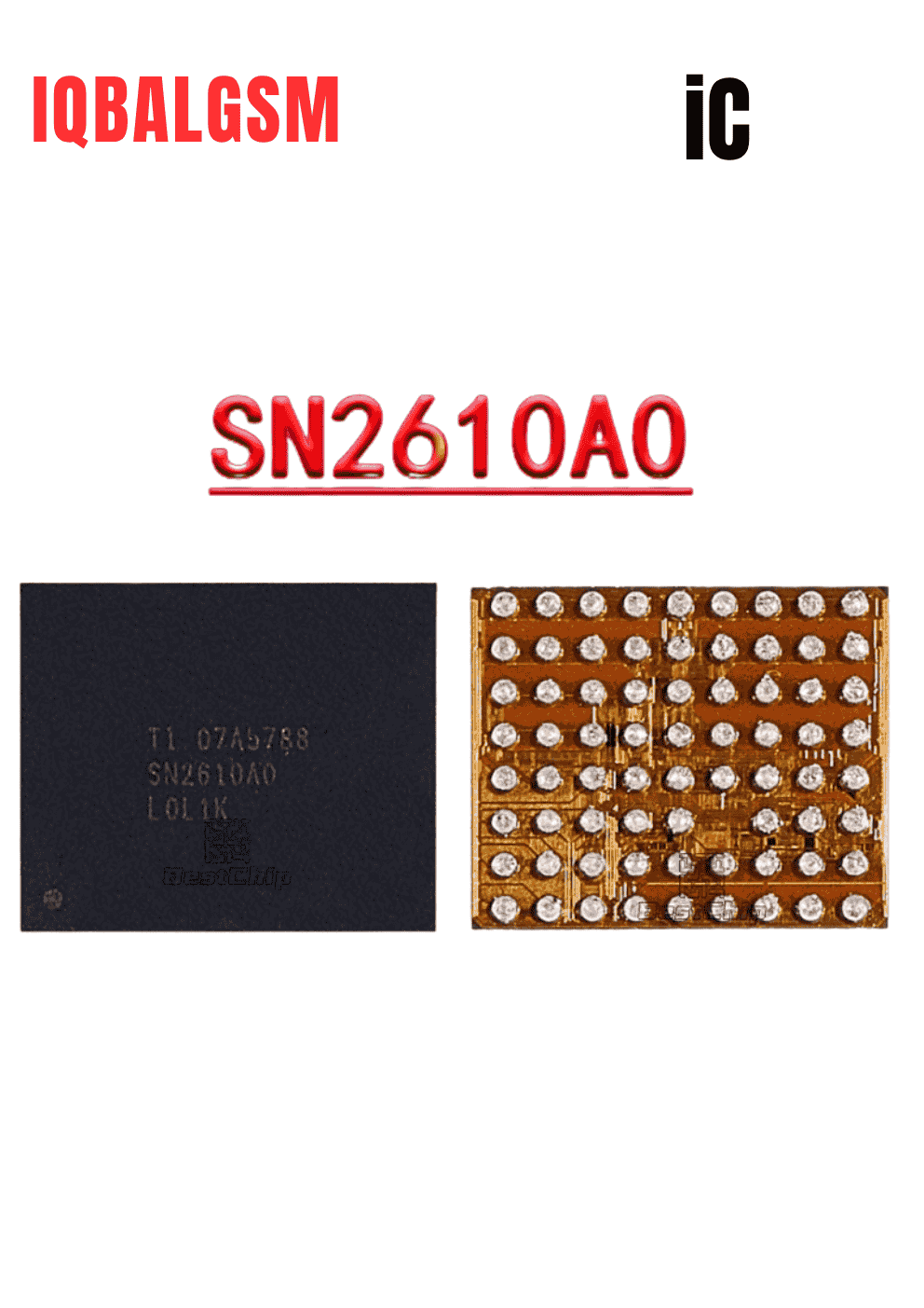 SN2610A0 SN2610AO SN2610 USB Charging IC For iPad 8 2020 10.2
