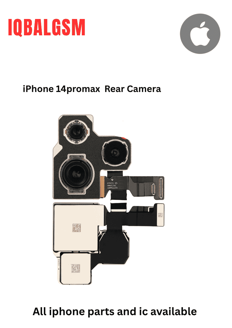 iPhone 14pm 100% Original  back camera  Main Camera Camera Module Rear Te...