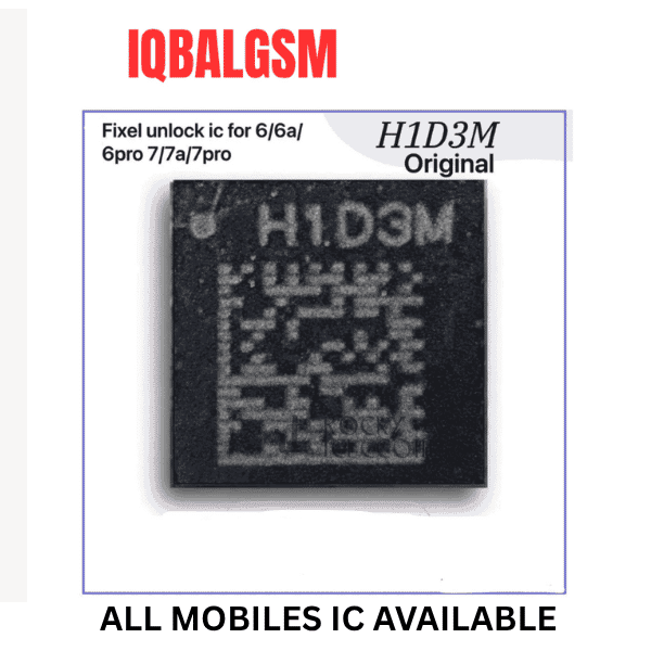 H1D3M Unlock IC For Google Pixel 6 / 6a / 6 Pro / 7 / 7a / 7 Pro  – OEM Patch Unlock Chip