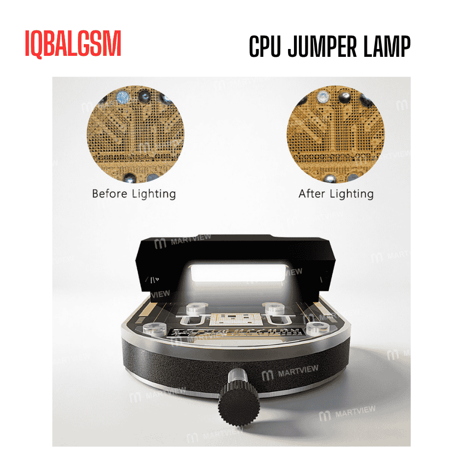 Keguan Horus's Lamp - CPU Specialized Fixture with LED Light for CPU Jump-Wire