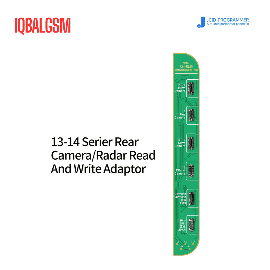 V1S Pro/V1SE 13-14 Series Rear Camera LiDAR Read and Write Adaptor -JCID