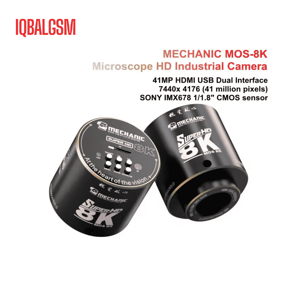 Mechanic MOS-8K  camera 7440*4176 Super HD Microscope Industrial Camera