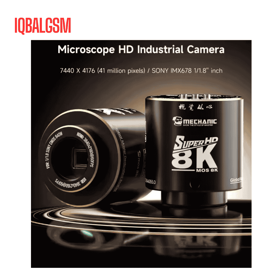 7440 Camera Module Mechanic MOS-8K camera 7440*4176 Super HD Microscope Industrial Camera ...