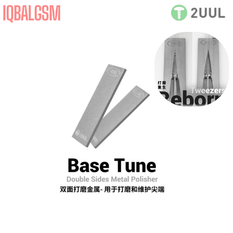 2UUL FM01 Base Tune Dual Double Sides Metal Polisher