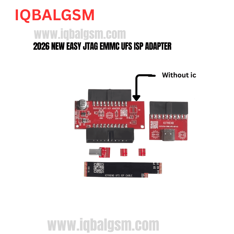 F64  , easyjtag UFS BGA 254 ISP Adapter (without an Encryption Chip)