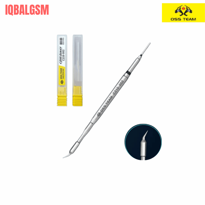Oss Team C210-002 /T210 Series Curved Soldering Tip