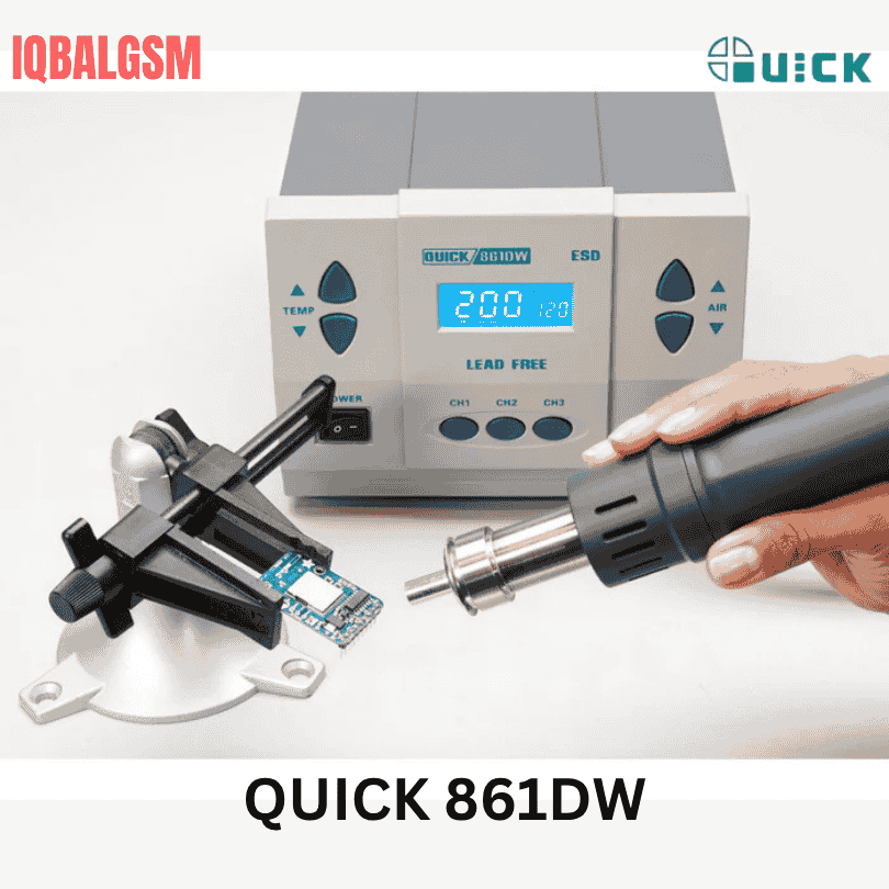 QUICK 861DW 220V 1000W Lead-free Soldering Station SMD