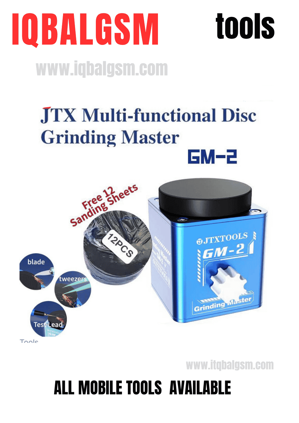JTX GM2 Grinding Master For Mobile Repair