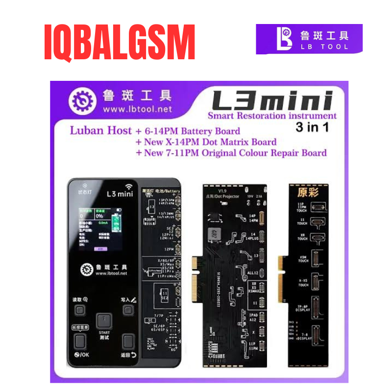 LB Luban L3 Mini Face ID Battery Repair Programmer
