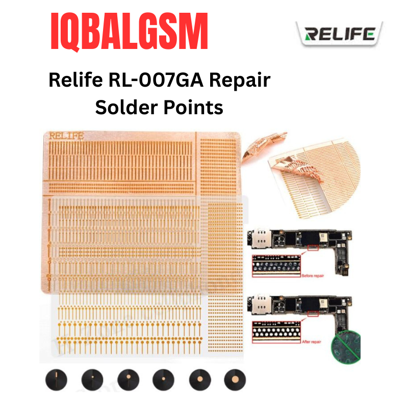 Relife RL-007GA - PCB Circuit Logic Board Repair Solder Pads Dots Strips Traces