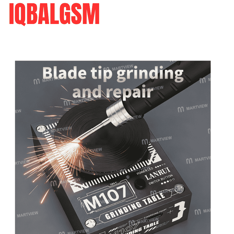 Lanrui M107 polishing and grinding machine, suitable for clamps, blades,twezzer