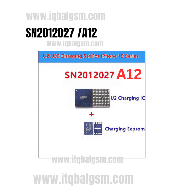U2 SN2012027 (A12) +8N( Q4EE) Eeprom Charging IFOR 15/15plus/15p/15pm 