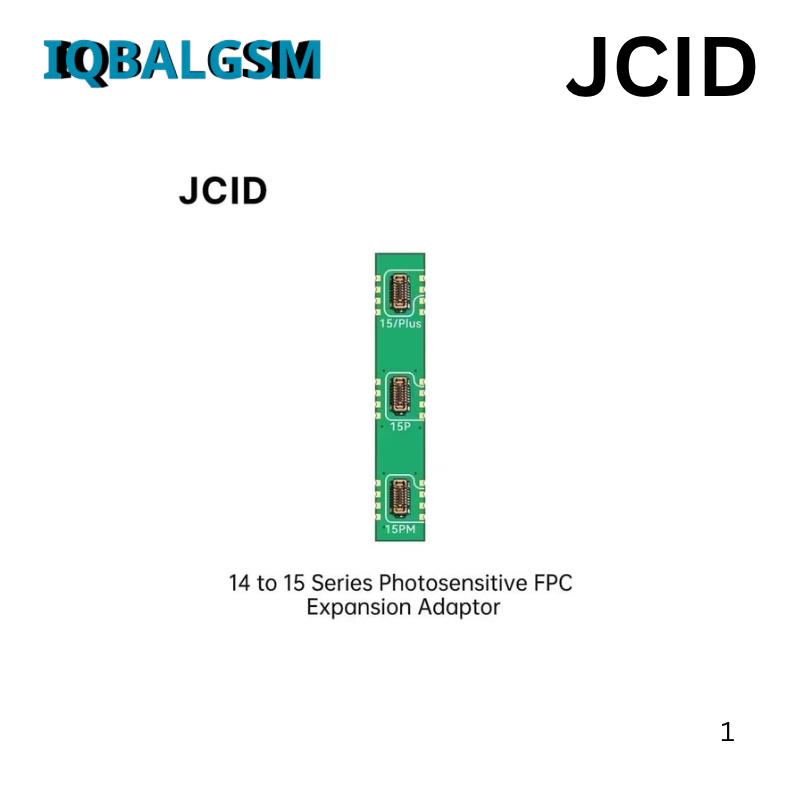 JCID V1SE / V1S Pro Convert iPhone 14 to 15 Series Photosensitive FPC Expansion Small Board