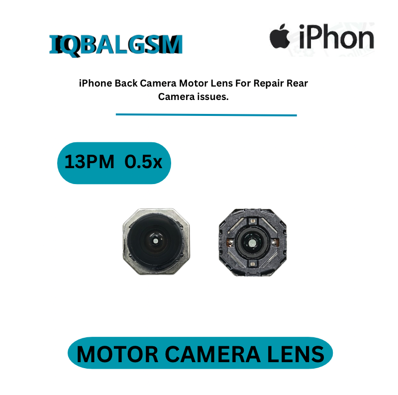 13P/13PM 0.5X iPhone Back Camera Motor Lens 13P/13PM 0.5X IPHONE BACK CAMERA MOTOR LENS
