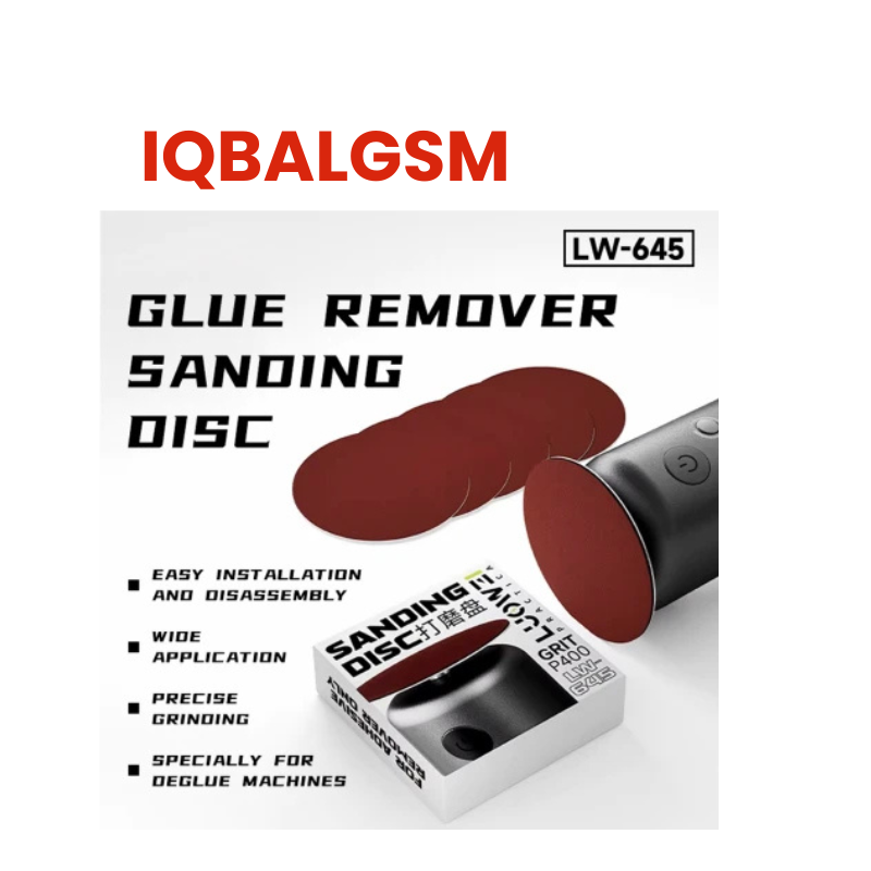 Luowei LW-645 Efficient and Delicate Grinding Disc Kit Used with GR-02 Glue Removal Machine