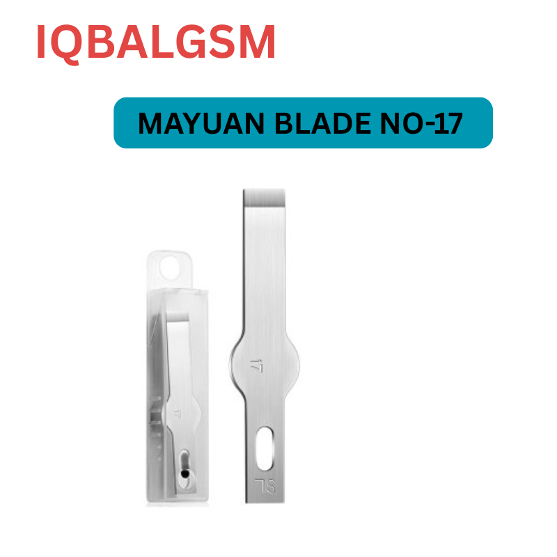 MAYUAN NO-17 METAL CHISEL BLADE FOR PCB MOTHERBOARD GLUE REMOVE SCRAPING / DISASSEMBLE IC 10PCS 