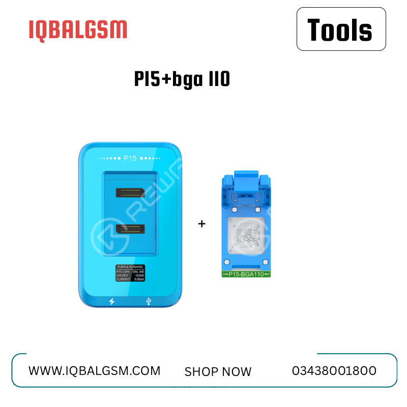JCID P15 Nand Reading & Writing Programmer for iPhone 6 to 15Pro Max / iPad / Mac HDD