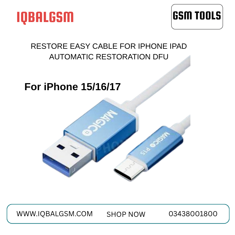 Iphone 15 Magico Restore Easy Cable For iPhone iPad Restore DFU Tool