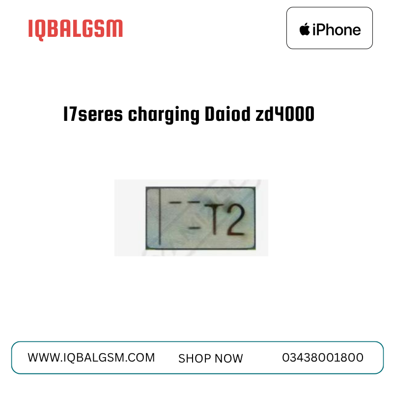Suitable For iPhone 17 17Pro 17Promax 17Air T2 Charging Diode dz4000