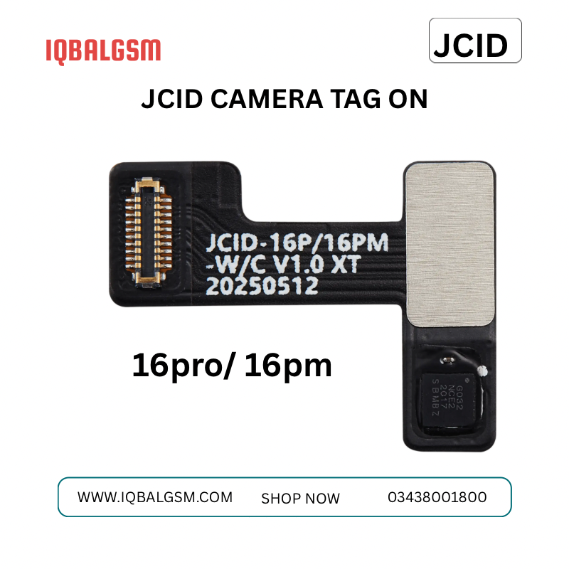 JCID   16pro/16pm  Rear Camera Tag-On Repair FPC 