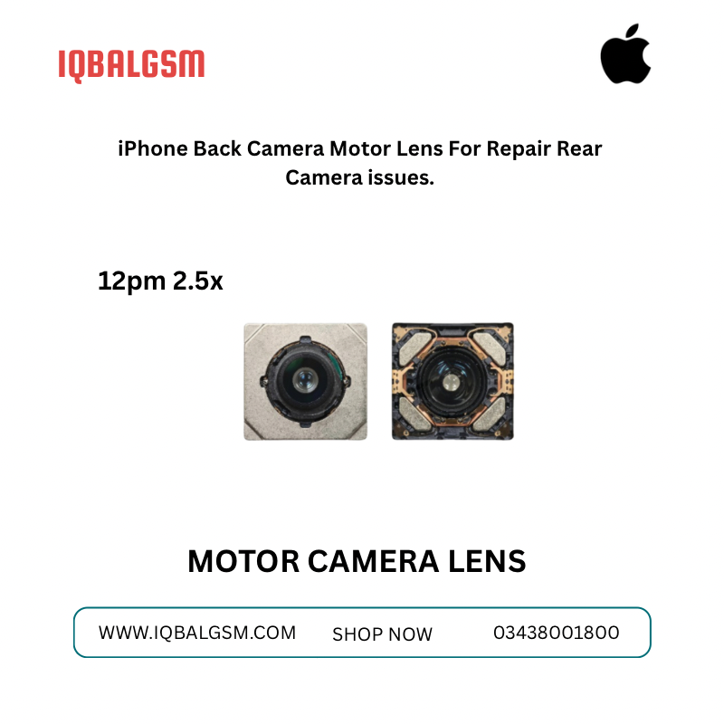 12PM 2.5X IPHONE BACK CAMERA MOTOR LENS