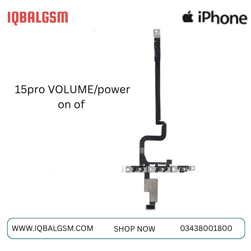 iPhone 15pro volume / power on of flex cable 