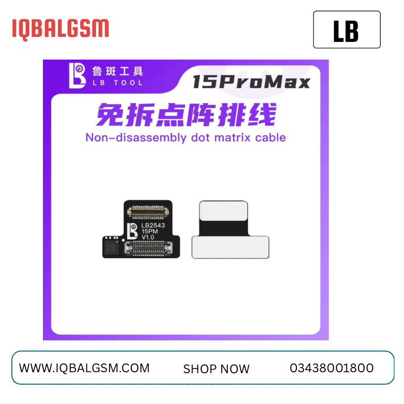 Lb 15pm  dot matrix Face ID Repair Flex Cable For iPhone 