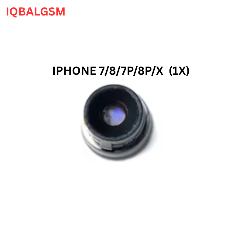 IPHONE 7/8/8P/7P/X Back Camera 1X Blue Lens