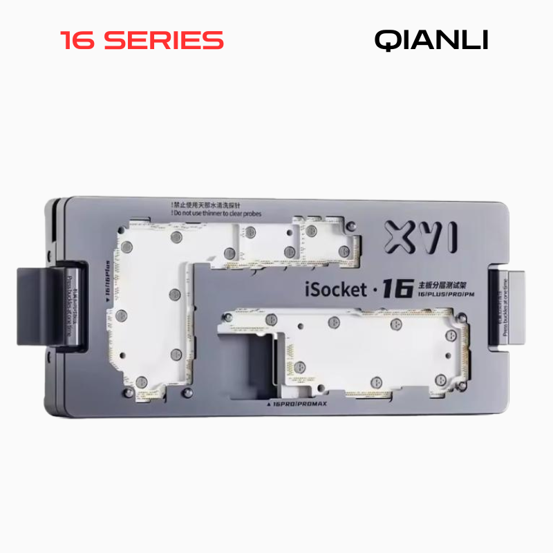 QianLi iSocket 16 Series 4-in-1 Motherboard Layered Test Fixture for iPhone 16 / 16 Plus / 16 Pro / 16Pro Max