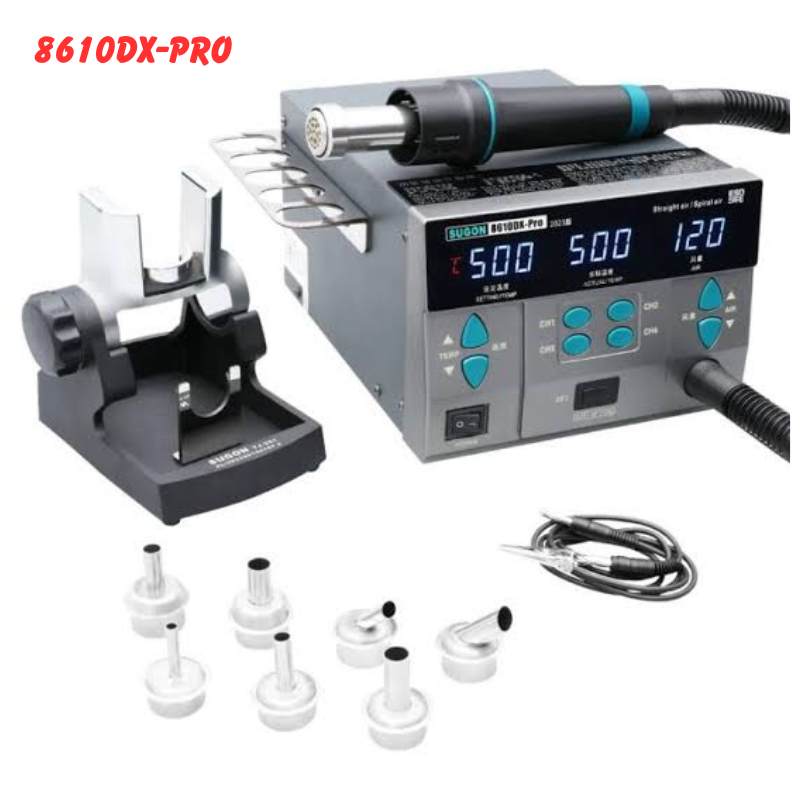 SUGON 8610DX PRO 1000W HOT AIR REWORK STATION WITH LED DISPLAY SMD