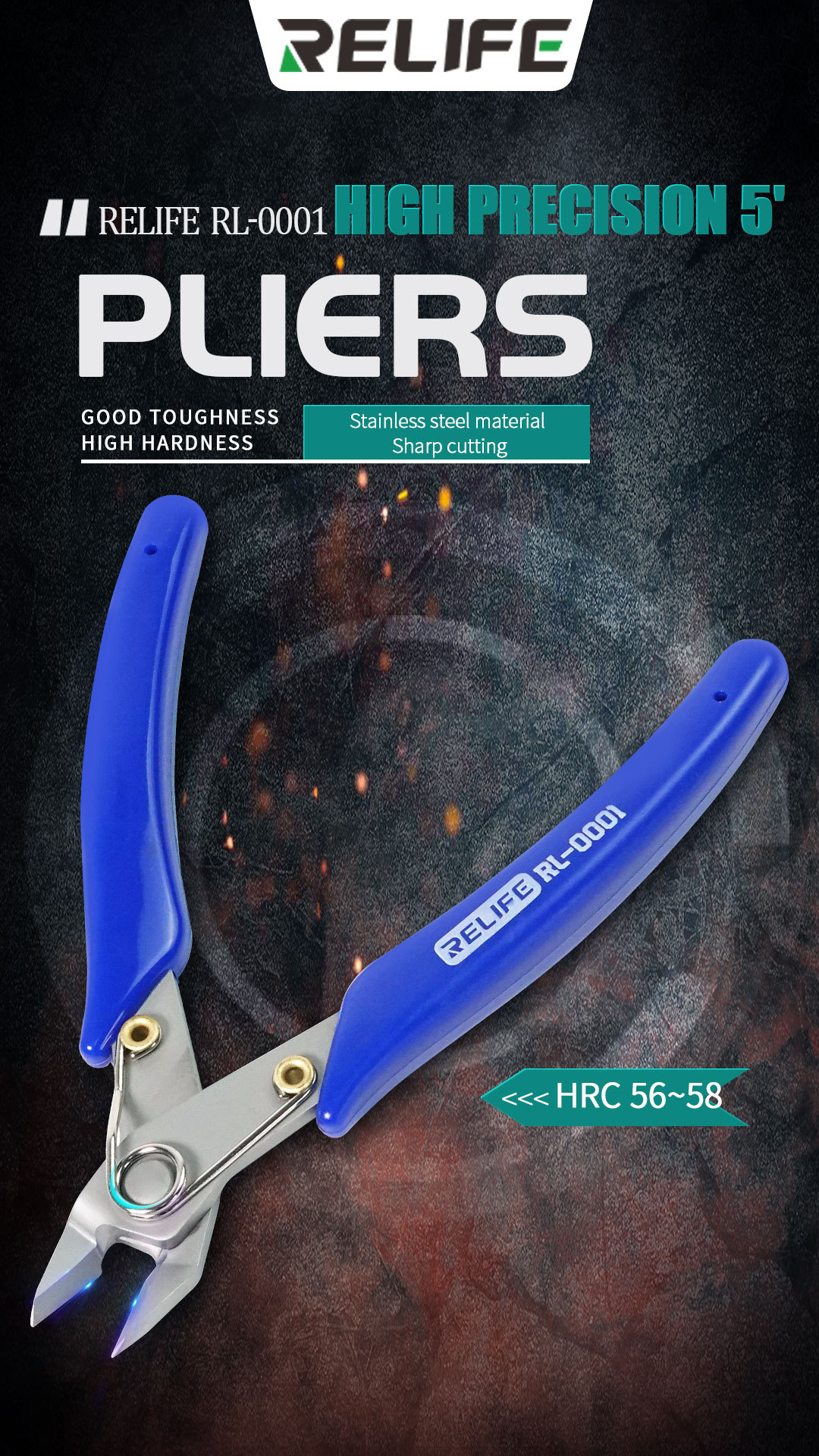  Relife RL-0001 High Precision Cutter Plier 